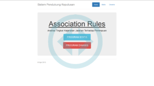 Source Code Aplikasi SPK Metode Association Rules