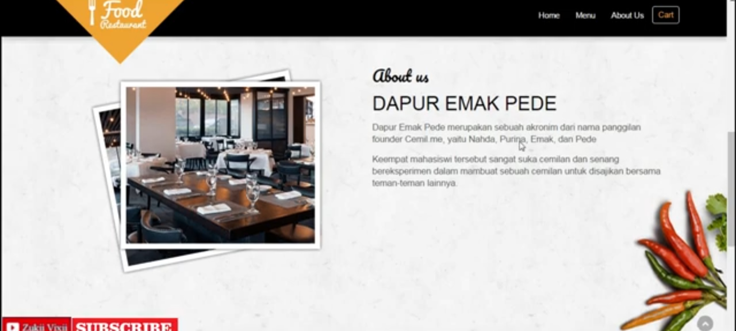 Source Code Website Penjualan Pemasaran Makanan Berbasis Web 2025